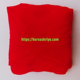 Stocking warna merah pale geranium lake (MBS011)