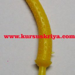 Putik bunga imitasi Calla lili plastik, 6 pcs (MBS133)