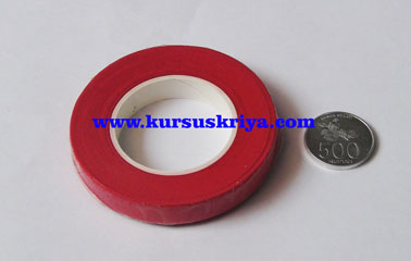 Floral Tape Warna Merah 30 yard (Mbs089)