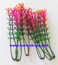 Putik Imitasi Bunga Sepatu, 6 pcs (Mbs151)