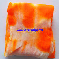 Stocking Gradasi Orange- white (MBS187)