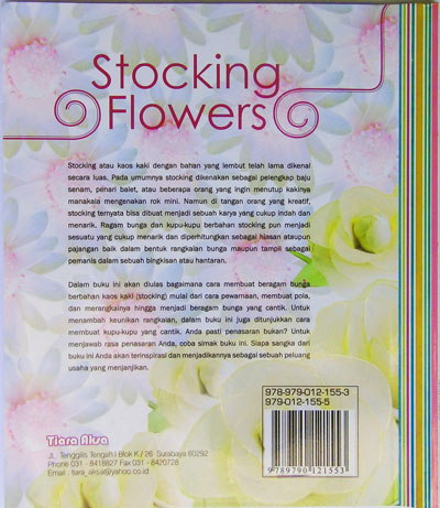 Buku Membuat Bunga Stocking, Stocking Flowers (BC03) - Image 2