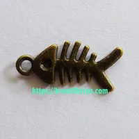 Liontin Bentuk Ikan Mungil isi 12 Pcs (BAW0261)