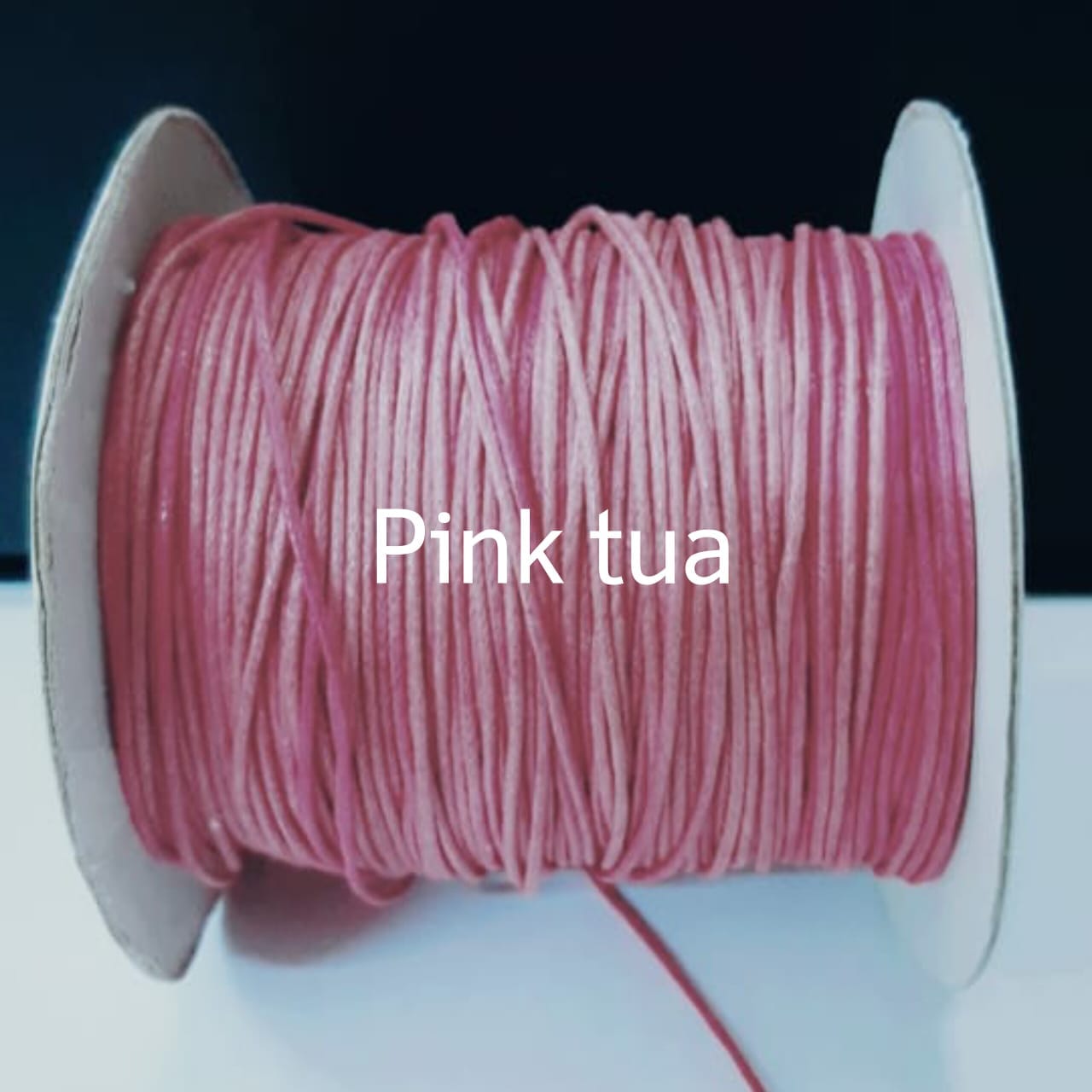 Tali kalung pink tua