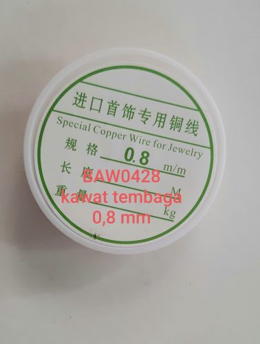Kawat asesoris tembaga 0,8 mm (BAW0428)