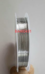 Kawat asesoris tembaga 0,4 mili warna silver