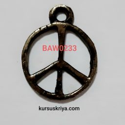 Liontin kecil peace antik