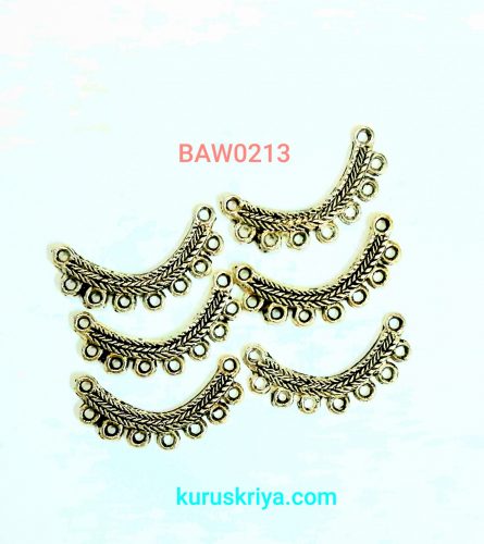 Plat anting kurva 7 lubang