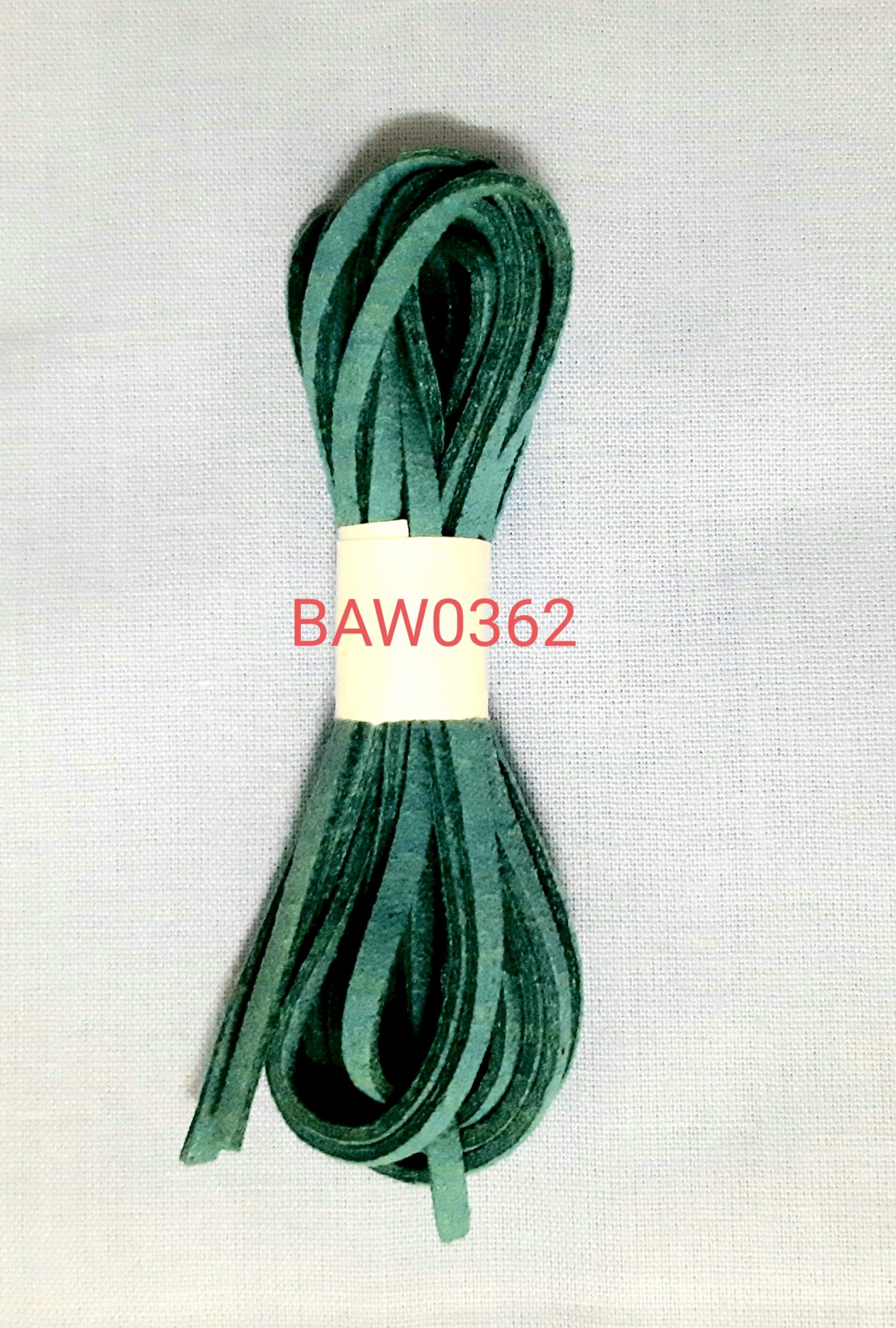 Tali flat suede imitasi warna emerald green
