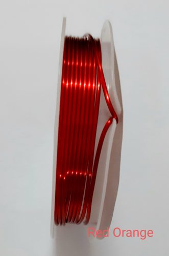 Kawat asesoris 1.0 mm red orange