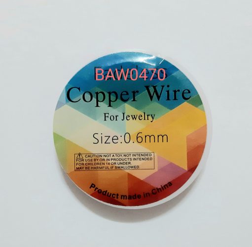 Kawat asesoris 0.6 mm rose red