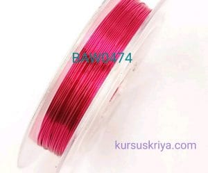Kawat asesoris 0.3 mm rose red