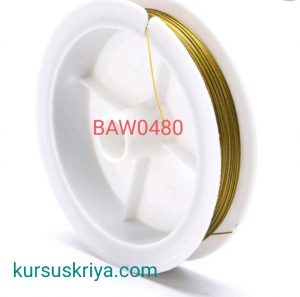 Tiger tail 0,3 mm bronze gold