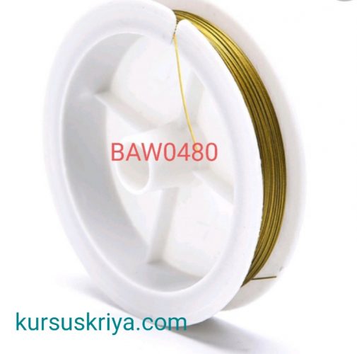 Tiger tail 0,3 mm bronze gold