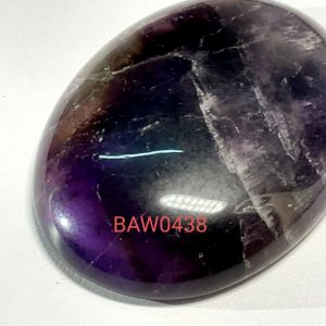 Batu alam amethyst oval