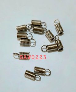 Penjepit tali spiral warna silver