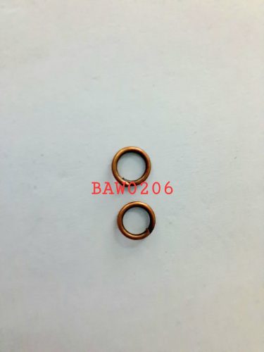 Opened jump ring diameter 5 mm warna tembaga