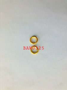 Opened jump ring diameter 4 mm warna gold