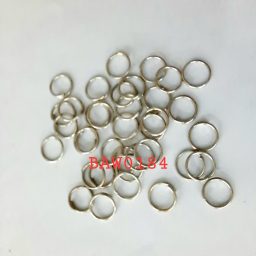 Opened jump ring diameter 7 mm warna silver