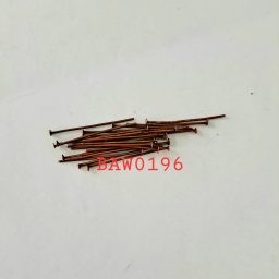 Paku manik-manik headpin 2,5 cm warna tembaga bakar isi 24  pcs (BAW0196)