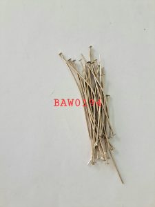 Head pin 4,5 cm warna silver
