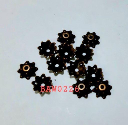 Cakram tembaga 8 mm untuk manik-manik isi 12 pcs (BAW0226) - Image 2