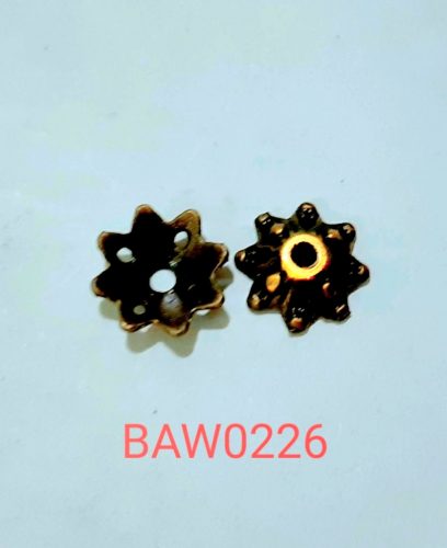 Cakram tembaga 8 mm untuk manik-manik isi 12 pcs (BAW0226)