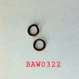 Opened jump ring diameter 4 mm warna tembaga