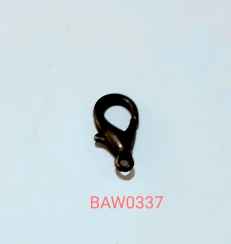Clasp udang 18 X 10 mm tembaga antik