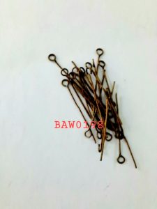 Eye pin 3,2 cm warna tembaga