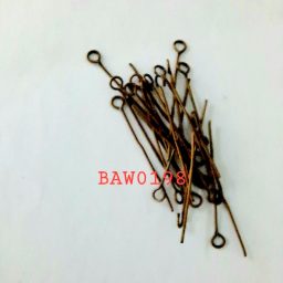 Eye pin 3,2 cm warna tembaga