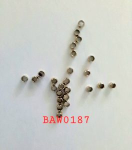 Stopper nikel bulat besar