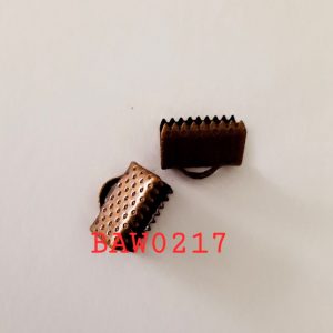 Penjepit tali 1 cm warna tembaga