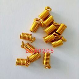 Crimp cord bentuk per warna gold