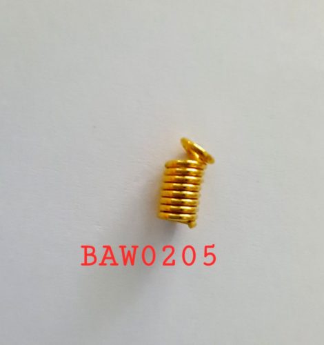 Crimp cord bentuk per warna gold