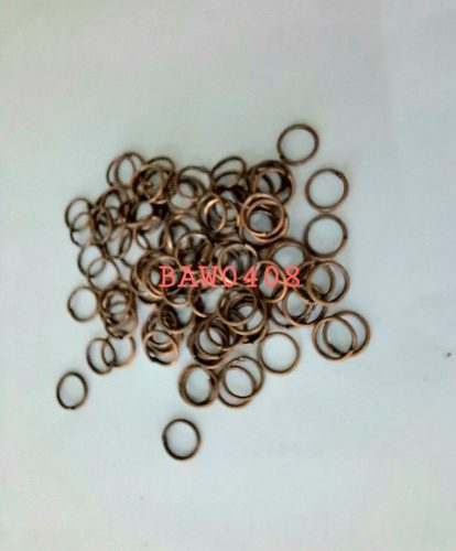 Opened jump ring diameter 6 mm warna tembaga