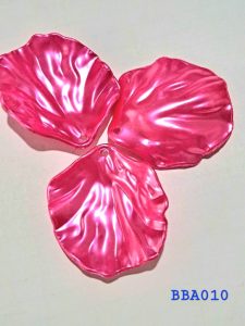 Kelopak bunga akrilik pink pearl size L