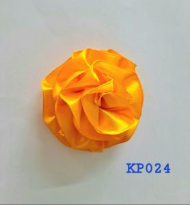 Kuntum bunga mawar satin warna tangerine
