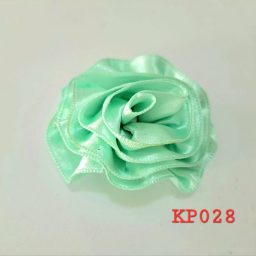 Bunga mawar satin warna lime green