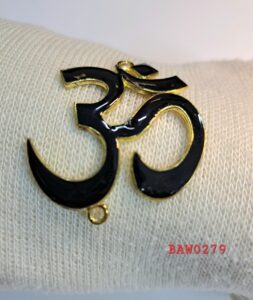 Konektor gelang om warna black-gold size besar