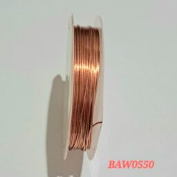 Kawat aksesoris dari tembaga 0,7 mm warna rose gold