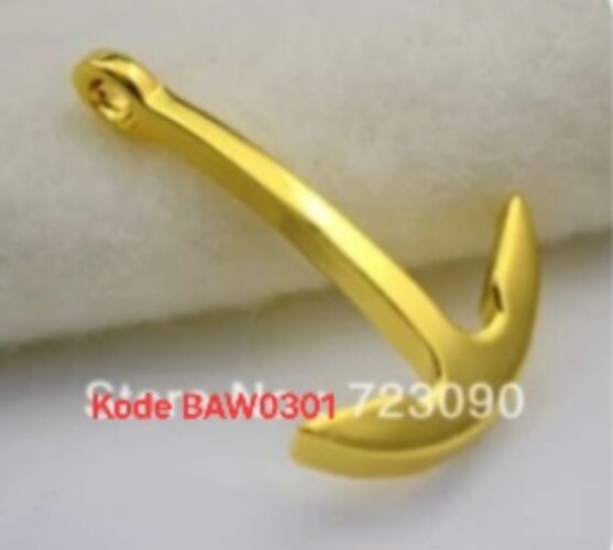 Konektor gelang jangkar gold plated