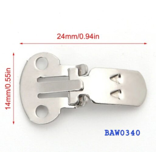 Shoe clip 14 X 24 mm