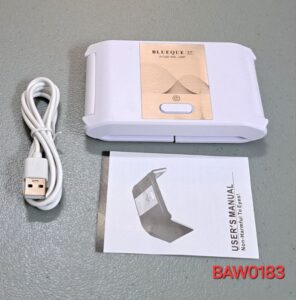 Lampu uv portable warna putih untuk pengerasan resin UV