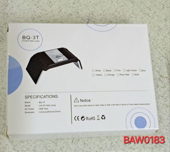 Lampu portable uv warna putih untuk uv resin