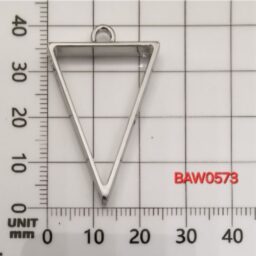 Bezel triangle silver
