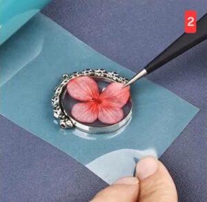 Adhesive tape alas bezel resin