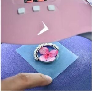 Adhesive tape alas bezel resin