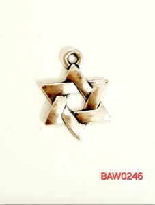 Star of David charm