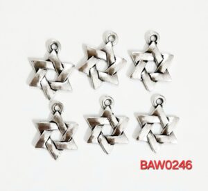 Star of David charm